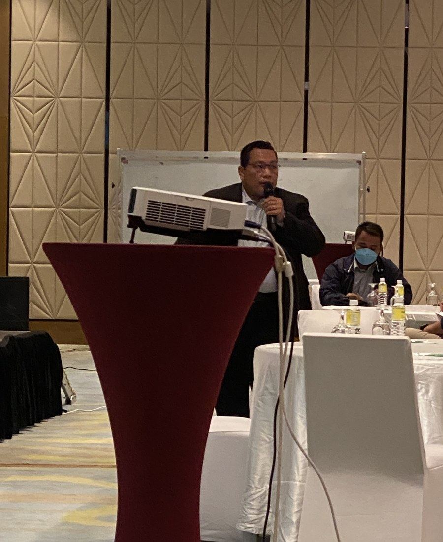 Blas Ramos speaking
